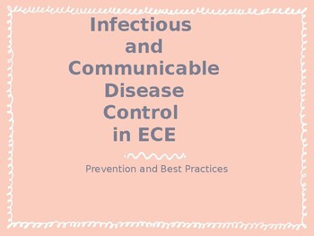 Preview of ECE 1 - Communicable and Infectious Disease Control in Early Childhood Education