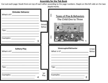 Preview of ECE 1 - Preschool Foldable Booklet