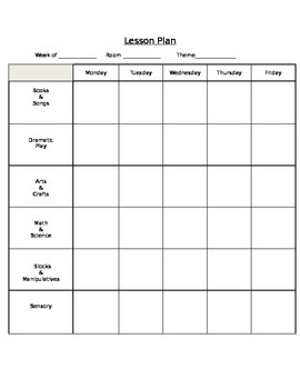 Ece Lesson Plans Teaching Resources | TPT