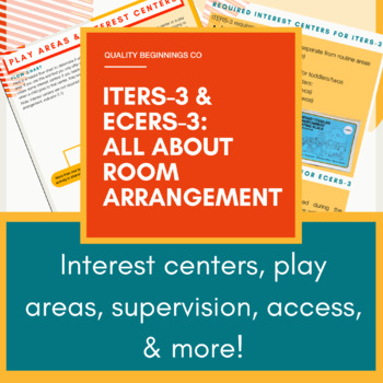 Preview of ITERS-3 & ECERS-3 All About Room Arrangement | Tips for a High Score!