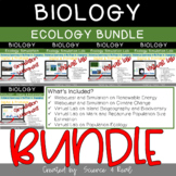 ECOLOGY ACTIVITY BUNDLE - WEBQUEST and VIRTUAL LABS
