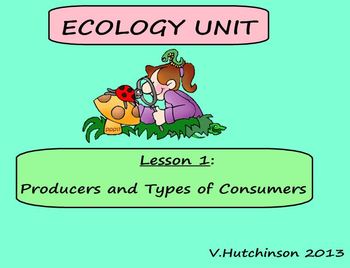 Preview of ECOLOGY: Producers and Types of Consumers