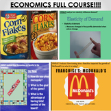 ECONOMICS FULL COURSE 70+ SEPARATE LESSON BUNDLES!!!!