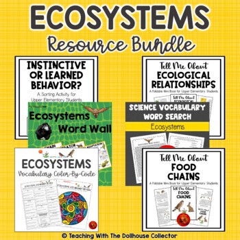 Preview of ECOSYSTEMS Resource Bundle