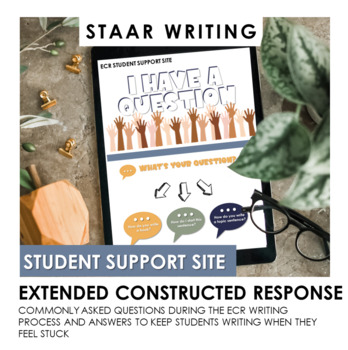 Preview of ECR Extended Constructed Response Student Writing Support Site