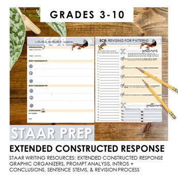 Preview of ECR Extended Constructed Response Writing Resources