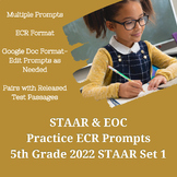 ECR Practice STAAR Prompts-5th Grade (For Use with 2022 ST