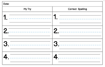 Preview of ECRI Dictation Spelling Journal