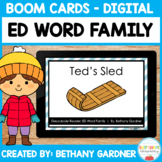ED Word Family - Short E Decodable Reader - Boom Cards - I
