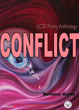 Preview of Conflict Poetry Anthology Revision/Study Guide (EDEXCEL Board).