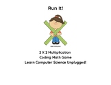 EDITABLE 2 Digit by 2 Digit Multiplication Coding Computer Science Math Game