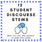 EDITABLE AND PRINTABLE Discourse Stems