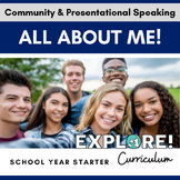 EDITABLE All About Me Slideshow - ELL Beginning of Class P