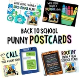 EDITABLE Back to School Meet the Teacher Postcards! (Open House)