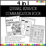 EDITABLE Behavior Communication Book