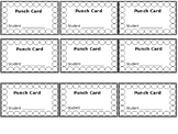 EDITABLE Behavior Hole punch incentives- b&w+colored