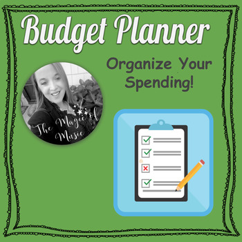 Preview of EDITABLE Budget Planner! (for instrumental music teachers)