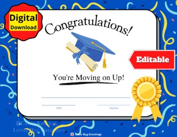 Preview of EDITABLE Bundle Preschool End of the year awards! Graduation with Stickers