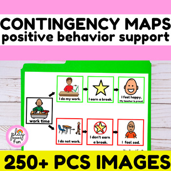 Preview of EDITABLE CONTINGENCY MAP, BEHAVIOR MANAGEMENT, FREE BEHAVIOUR CHART, SPED AUTISM