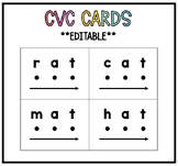 EDITABLE CVC Blending Cards