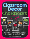 Chalkboard Classroom Decor (editable!