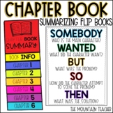 EDITABLE Chapter Book Study Summary Flip Book