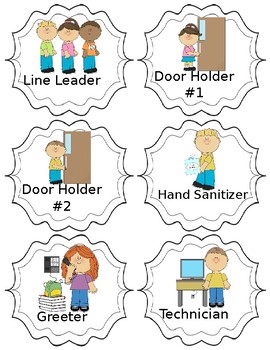 Primary Class Jobs Worksheets Teaching Resources Tpt