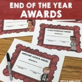  Class Superlatives End of the Year Awards for classroom EDITABLE