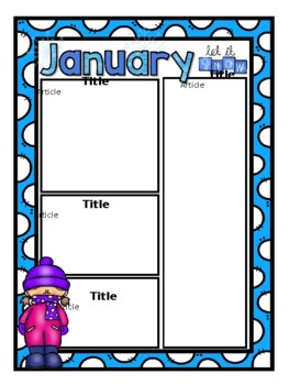 EDITABLE Classroom Newsletter Template by Teach the Way They Learn