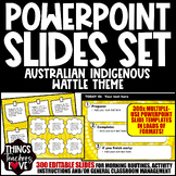 EDITABLE Classroom PowerPoint Slides (x300) - AUSTRALIAN I
