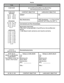 EDITABLE Common Core Weekly Lesson Plan Template- Editable