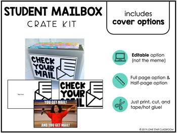 Teacher/classroom File Organizer DIY Kit Classroom Mailbox