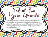 EDITABLE!!!!! Cute zigzag End of the Year Certificates and Awards