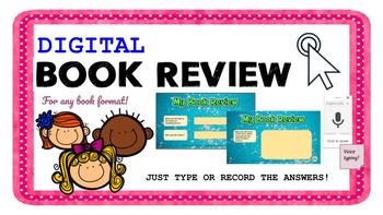 Preview of EDITABLE Digital Book Review (PPT)
