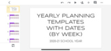 EDITABLE Digital Google Slides Planner Calendar Parent Log