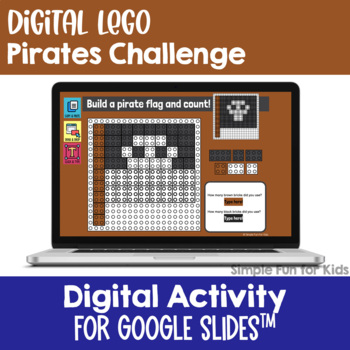 Digital LEGO Pirates Build and Count Challenge - Simple Fun for