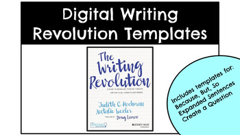 EDITABLE Digital Writing Revolution Templates | TpT