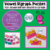 EDITABLE Digraph Puzzles Set 2 SCIENCE OF READING
