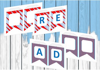 Preview of EDITABLE Dr like Inspired banner for Word Walls and Decor, Back to school