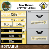 EDITABLE Drawer Labels Templates | Bee Theme Decor