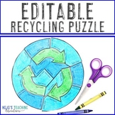 EDITABLE Earth Day Craft | Create a Recycling Activity, Ga