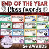EDITABLE End-of-The-Year Class Awards or Superlatives