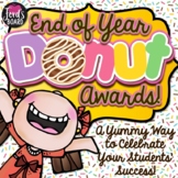 EDITABLE End of the Year Awards | Google Slides™ Donut Awards