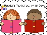 EDITABLE First Day's of Reader's Workshop POWERPOINT