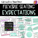 EDITABLE Flexible Seating Expectations FREEBIE