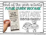 EDITABLE - Fun End of Year Activity - Future Student Broch