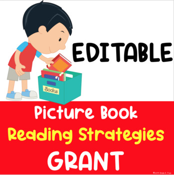 Preview of EDITABLE | Grant Proposal | Picture Book Reading Strategies