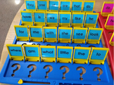 EDITABLE  Guess the sight word (Guess Who? Sight Word edition)