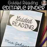 Guided Reading Binder Editable