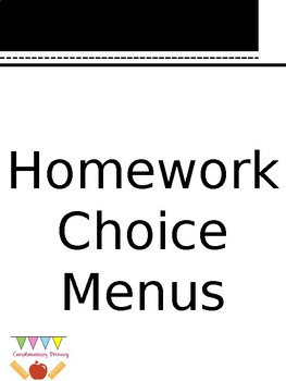 Preview of EDITABLE  Homework Calendars